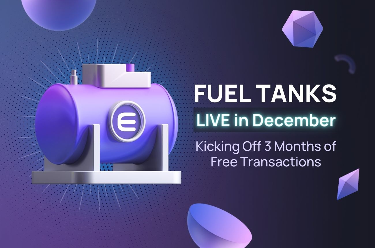 Enjin to Launch Fuel Tanks and Subsidize All Blockchain Transactions